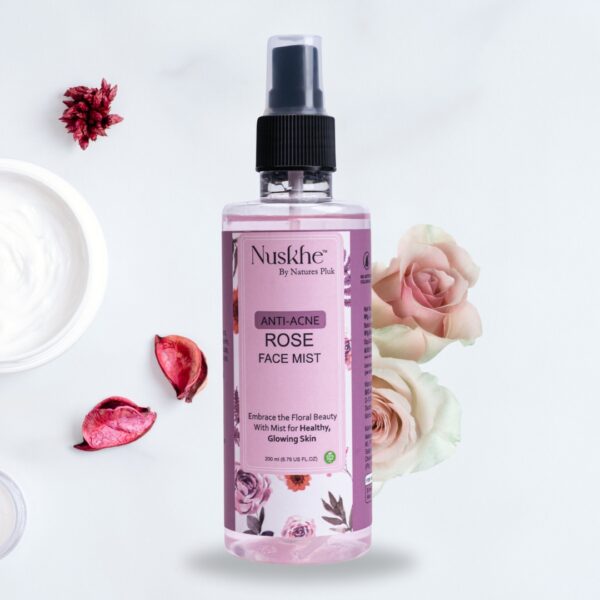 Nuskhe Anti Acne Rose Mist With Witch Hazel Extract - 200 ML
